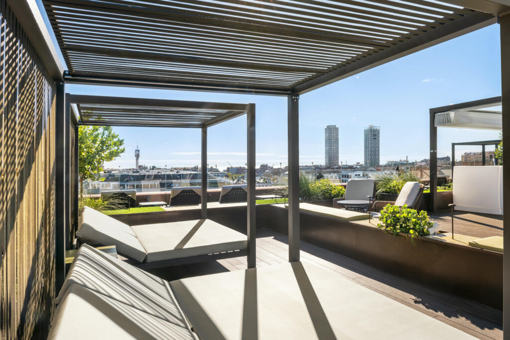 Terraza Moderna con Estilo