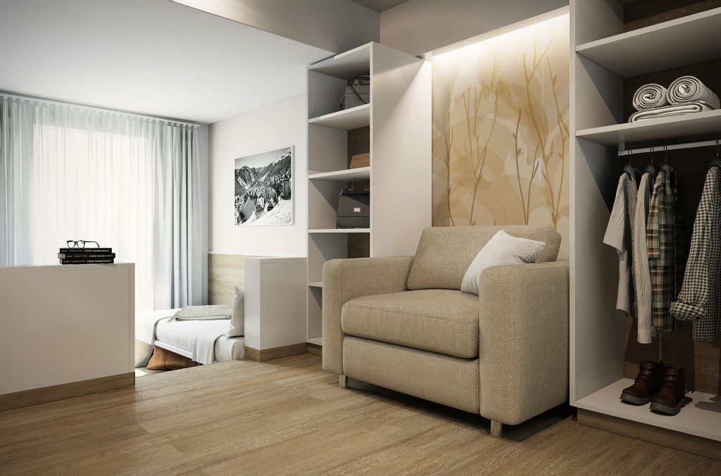 Diseño de interiores moderno y acogedor en Barcelona Interior contemporáneo de una vivienda acogedora en Barcelona con un sofá beige, suelo de madera clara y luz natural abundante.